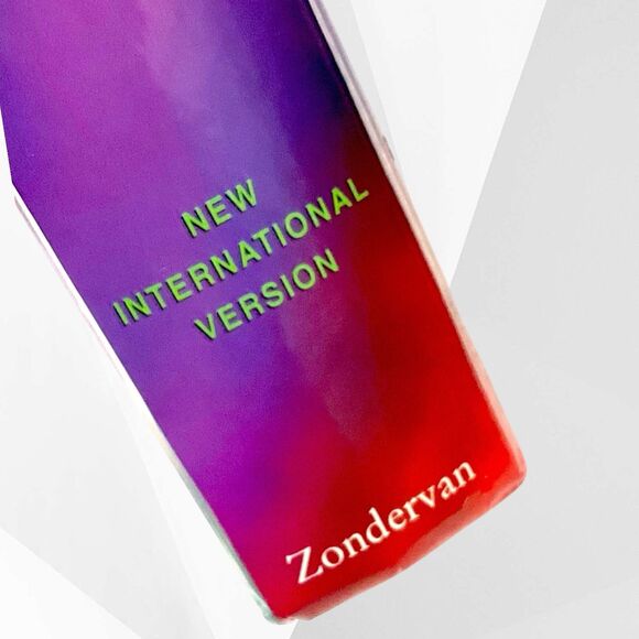 Vintage 1999 NIV Teen Devotional Bible Hardcover Zondervan Devotions by Teens - Picture 3 of 16